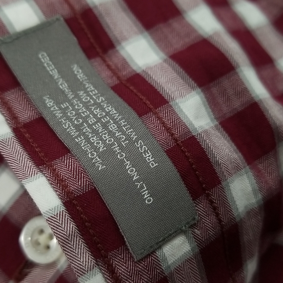 Daniel Cremieux Signature Collection Gingham Pattern Casua  Shirt.  XXL - Picture 9 of 11